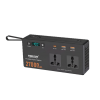 SHIOUMAO - محول طاقة محمولة صغيرة 150 واط ببطارية ليثيوم 27000mAh للاستخدام المتعدد