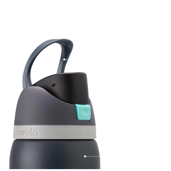 OWALA - مق ستانلس ستيل 24oz بتصميم CAT