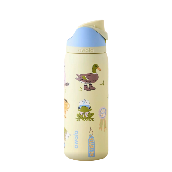 OWALA - مق ستانلس ستيل 24oz بتصميم ANIMAL PARTY