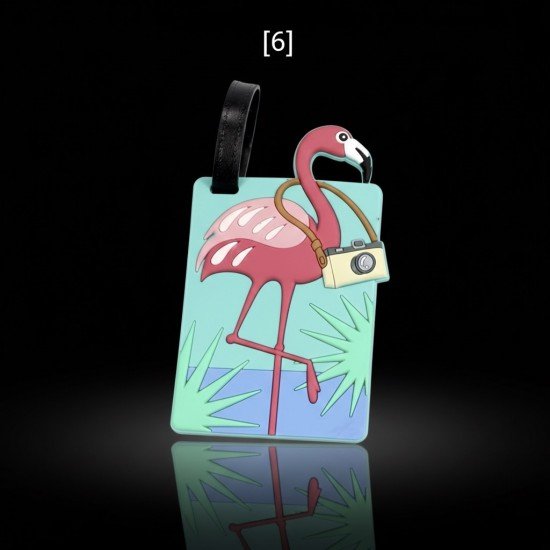 تاق بطاقة تعريفيه للامتعه بتصميم عصري واشكال