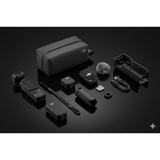 دي جي اي - كاميرا اوسمو بوكيت 3 كريتر كومبو